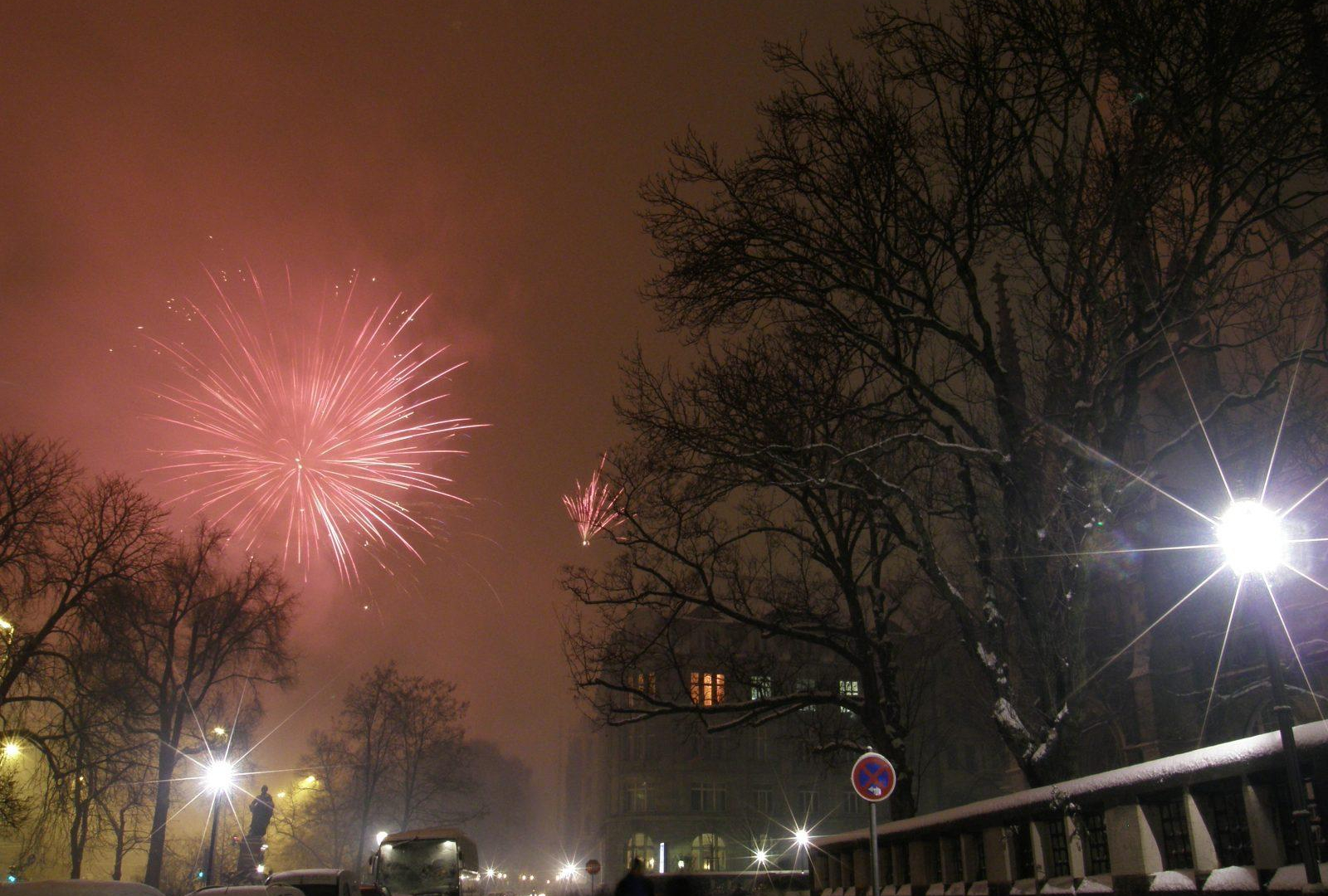 Silvesterfeuerwerk Leipzig