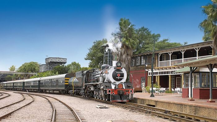 Der Rovos Bahnhof in Pretoria (Rovos Rail Tours)