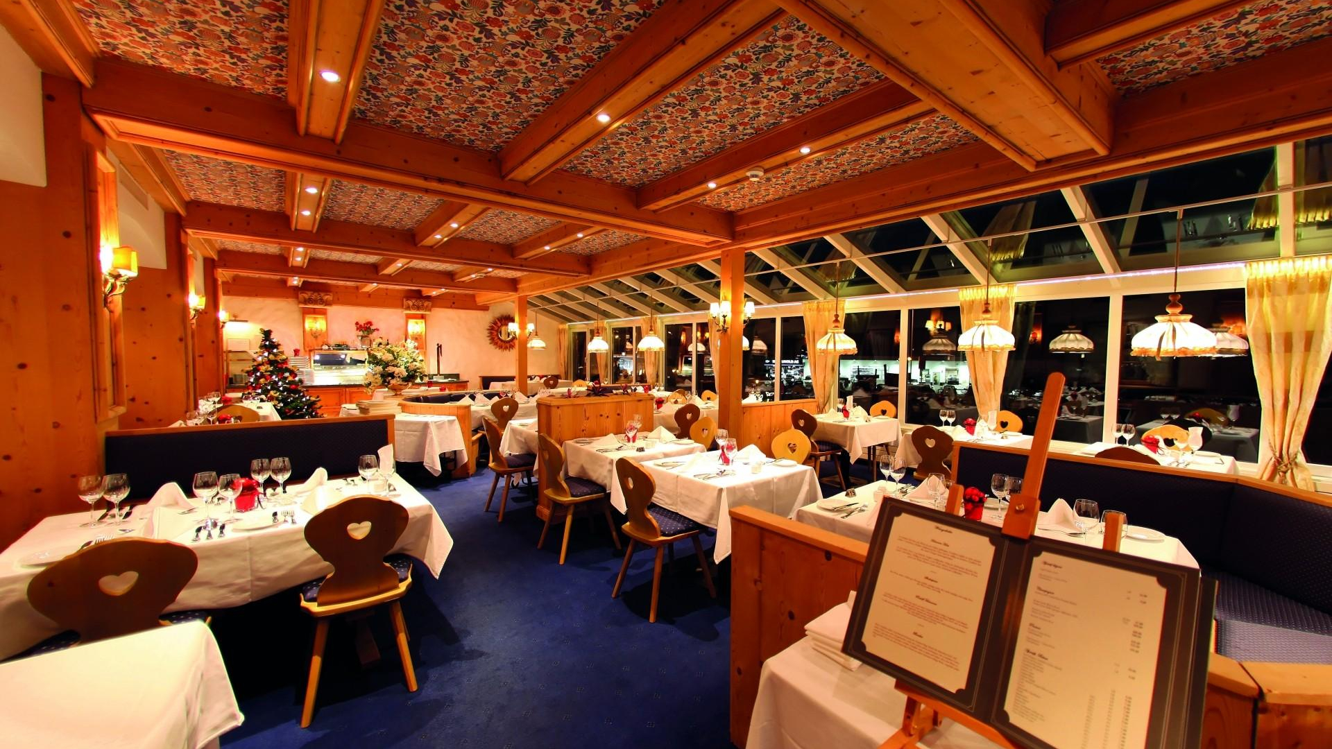 Speisesaal Hotel Bergfreund, Davos