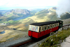 Snowdon Mountain Railway in Wales