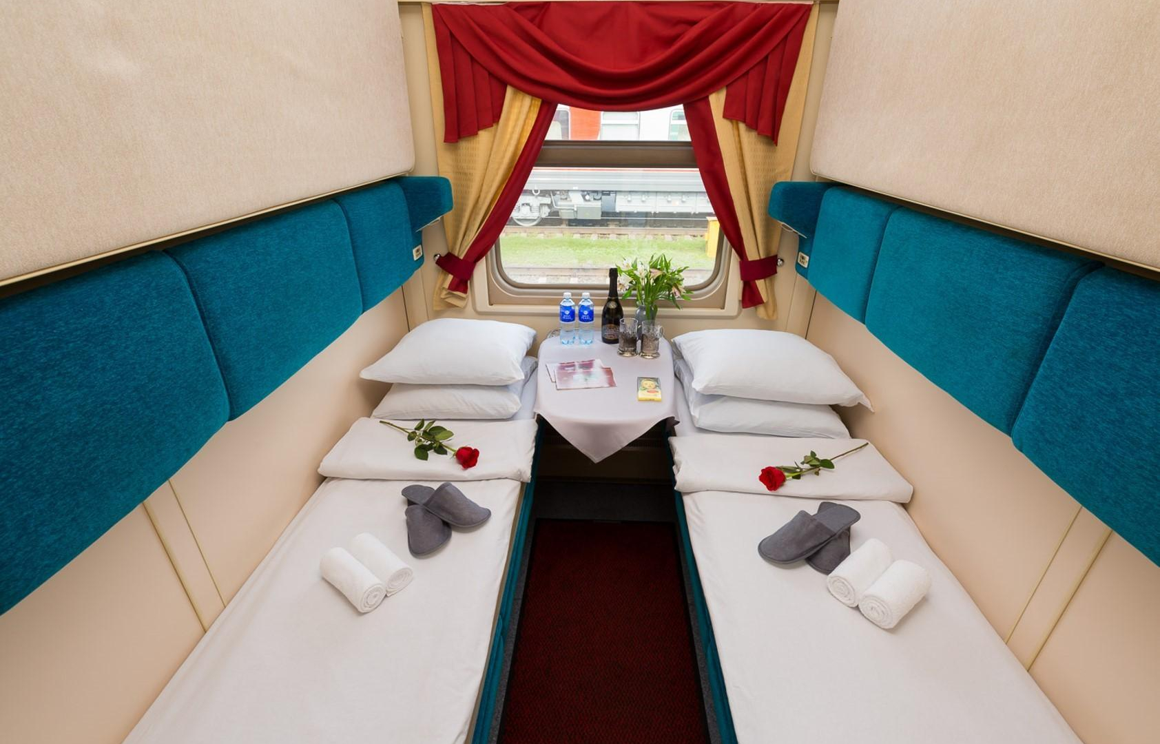Transsibirienexpress_Abteil_Kategorie 1_Schlafabteil(c) Eurasia Trains