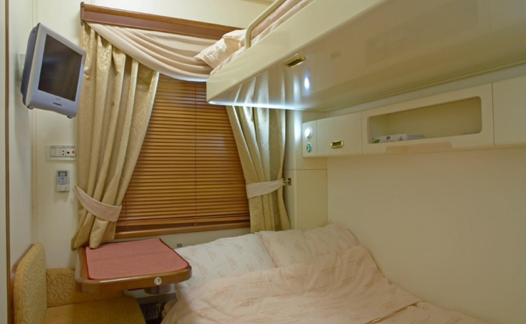 Transsibirienexpress_Abteil_Kategorie 2_Schlafabteil(c) Eurasia Trains