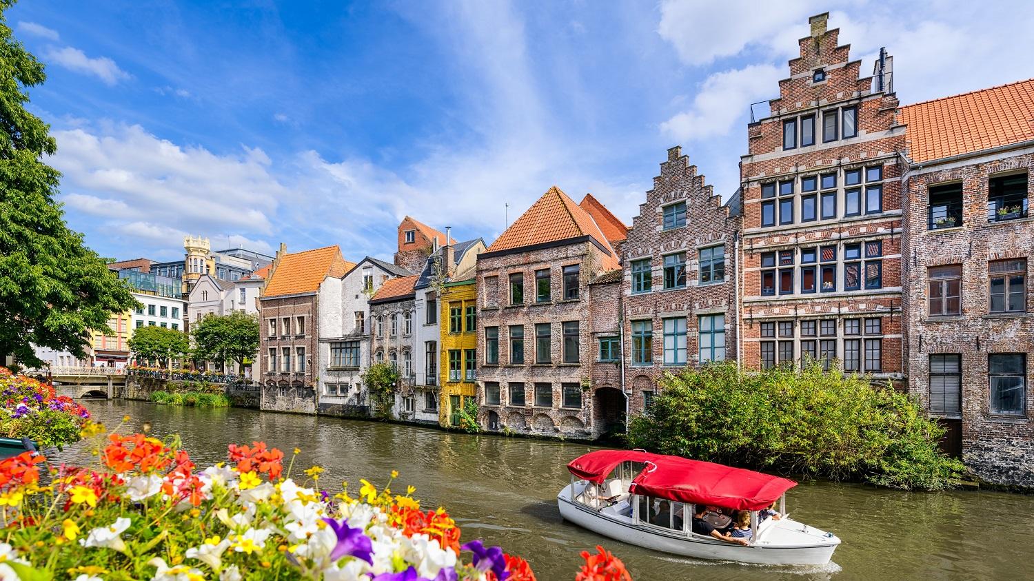 Gracht in Gent (Shutterstock)