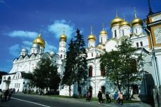 Goldene Kuppeln im Kreml