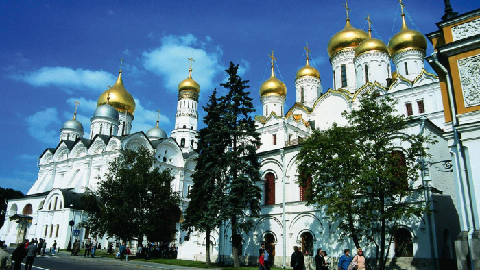 Goldene Kuppeln im Kreml