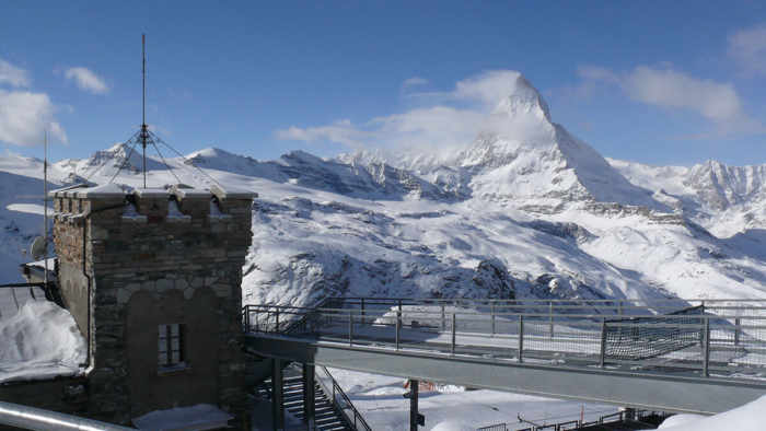 Mit der Gornergrat-Bahn auf den Gornergrat