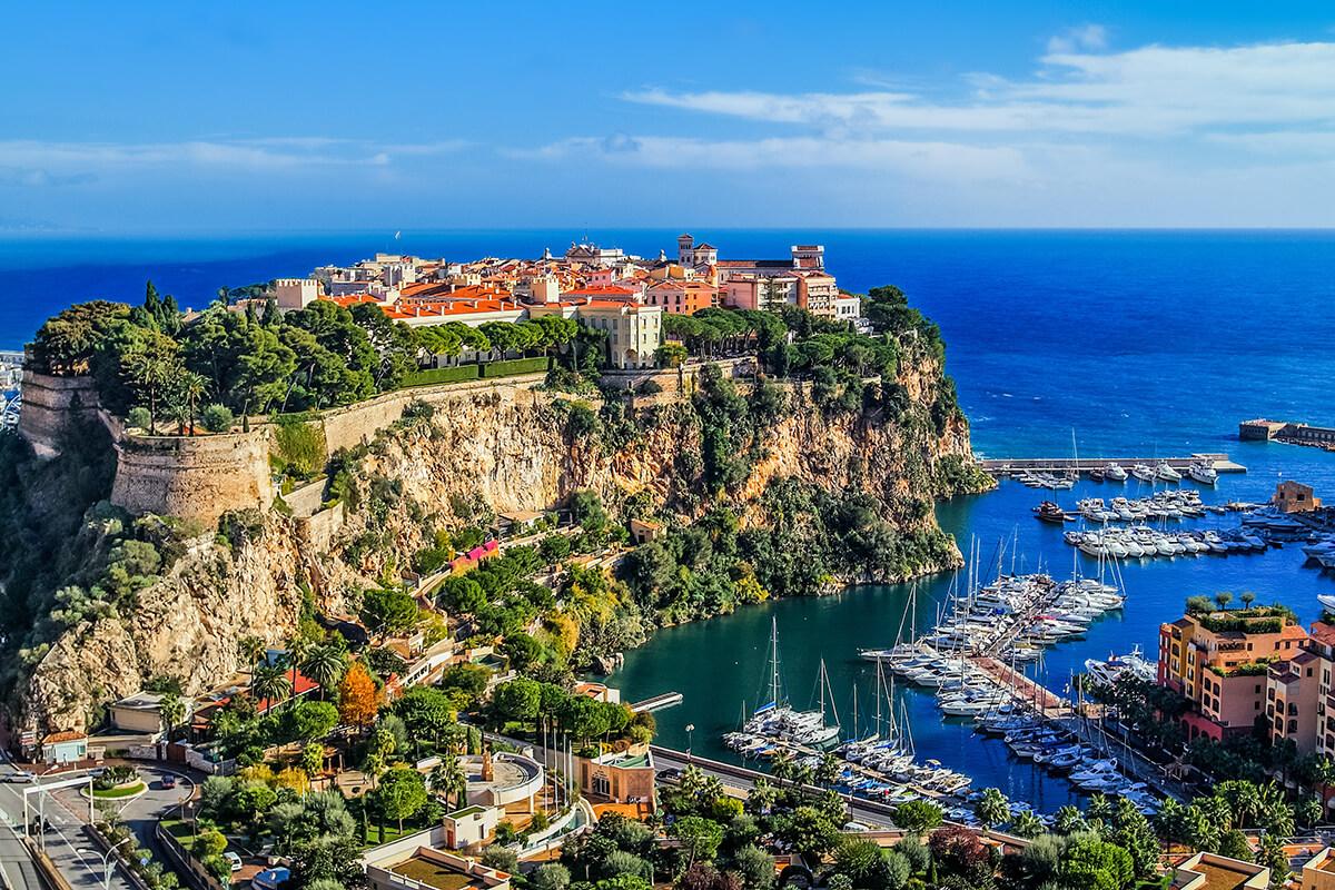 Hafen und Altstadt von Monaco