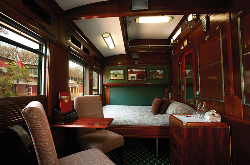 Emerald Cabin Beispiel © Rovos Rail Tours