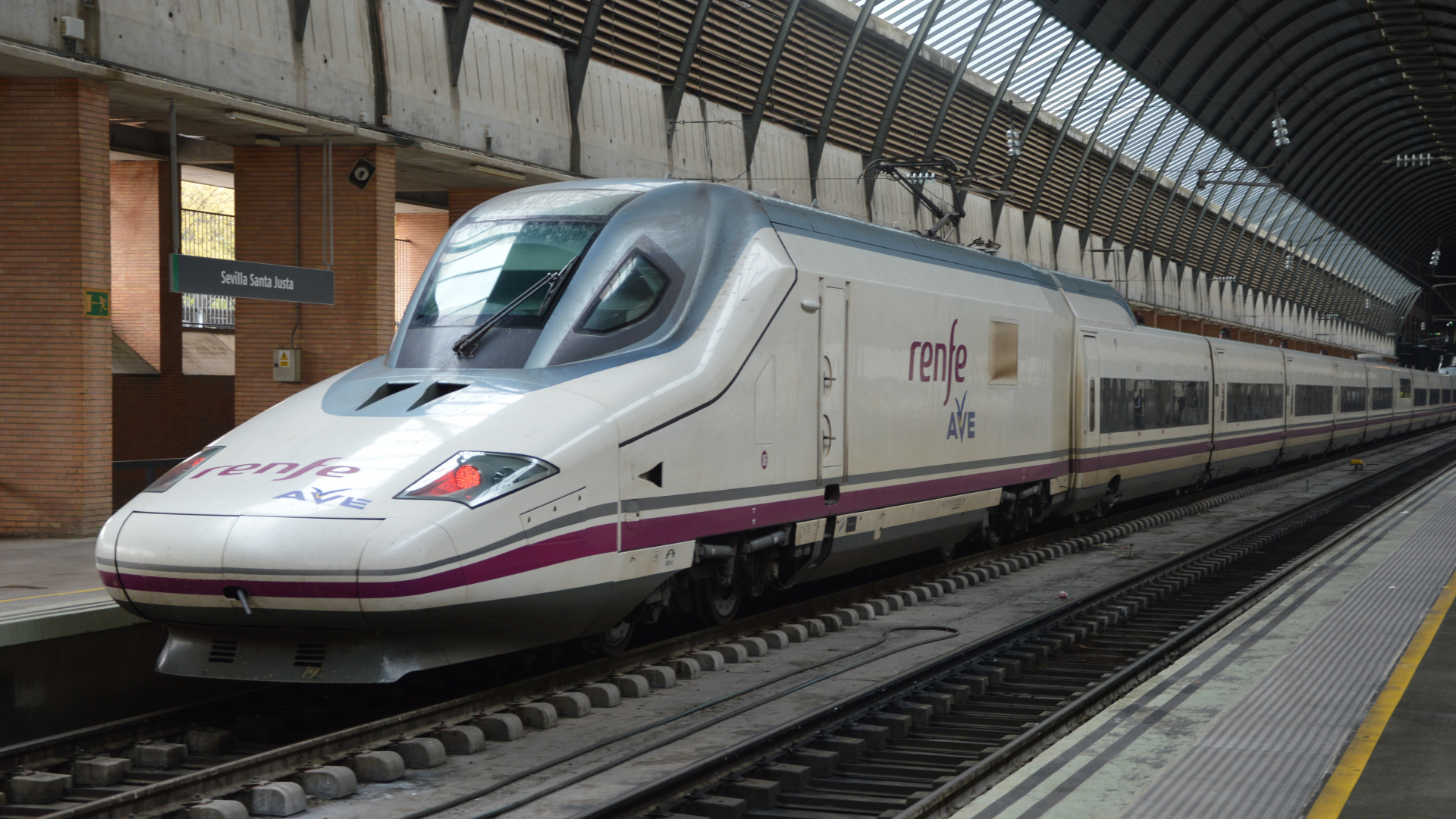Renfe Hochgeschwindigkeitszug in Spanien