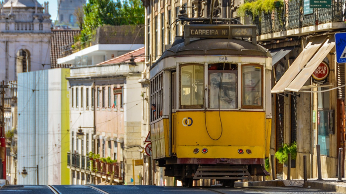 Straßenbahn in Lissabon (pixabay)