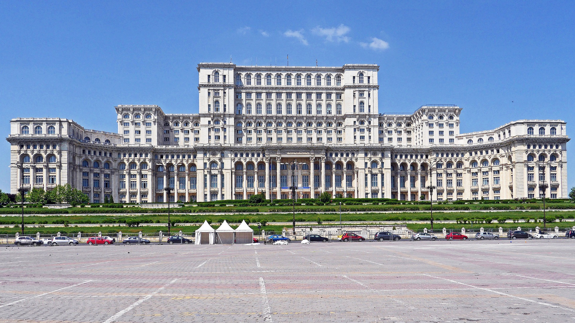 Das Parlament von Bukarest